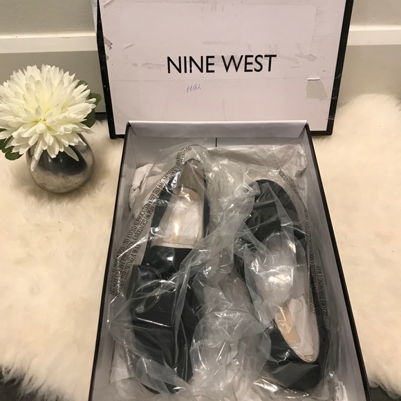 Nine West Women’s sz 6M Zance Ballet Flat New Blk - Picture 10 of 10